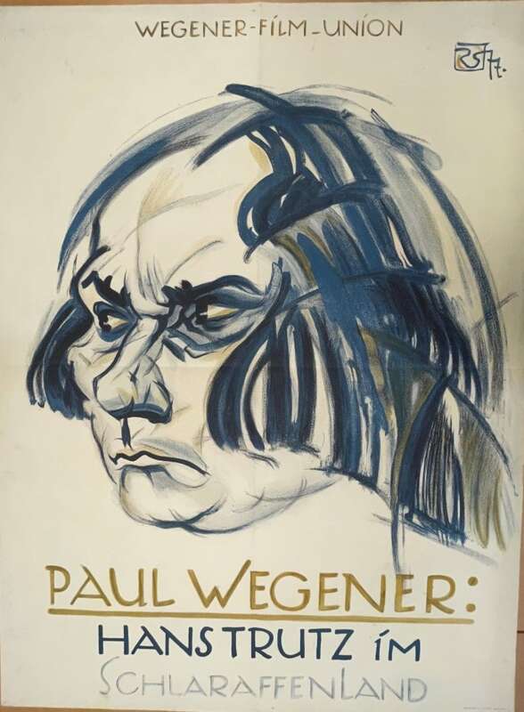 Paul Wegener. Hans Trutz im Schlaraffenland