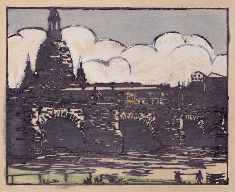 Augustusbrücke mit Frauenkirche