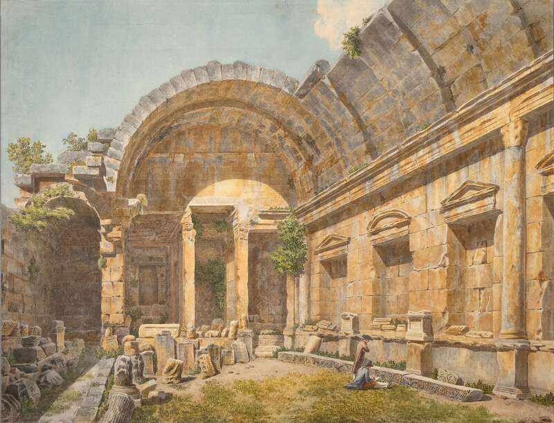 Der Diana-Tempel in Nîmes