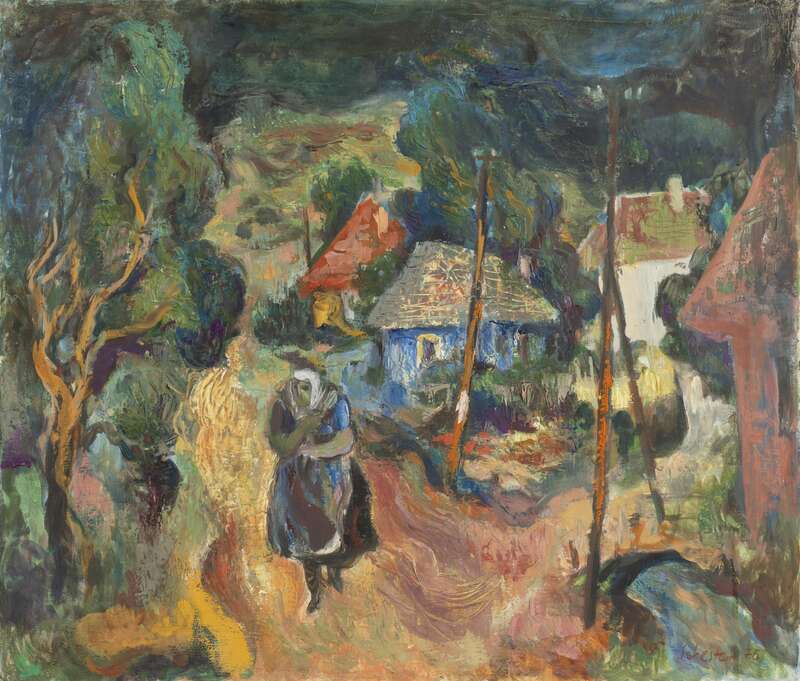 Dorf in den weißen Karpaten