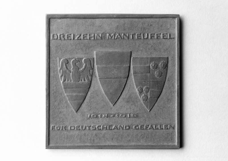 Dreizehn Manteuffel 1914-1919 für Deutschland gefallen