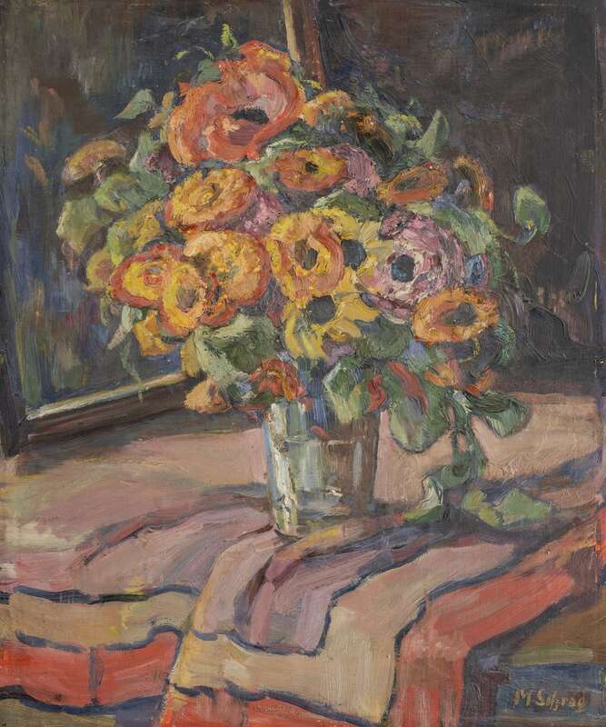 Flowers in a glass