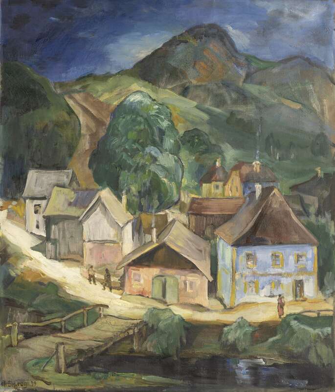 Village on the Danube