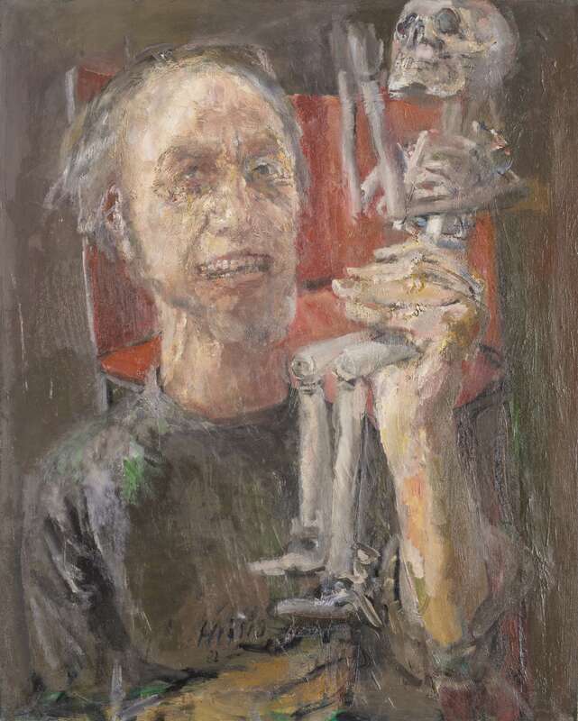 Himself as a puppeteer