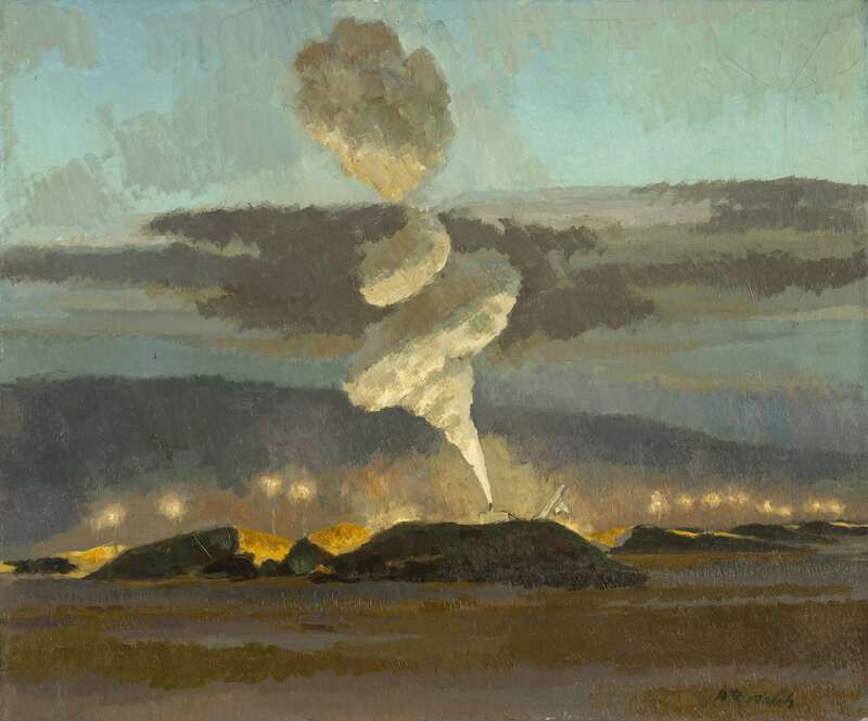 Bagger im Elbgelände