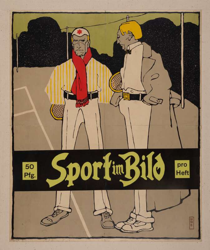 Sport im Bild 50 Pfg. pro Heft, Plakat
