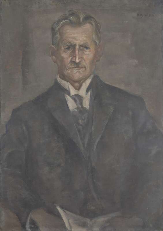 Portrait of Dr Ernst Hermann Robert Straube