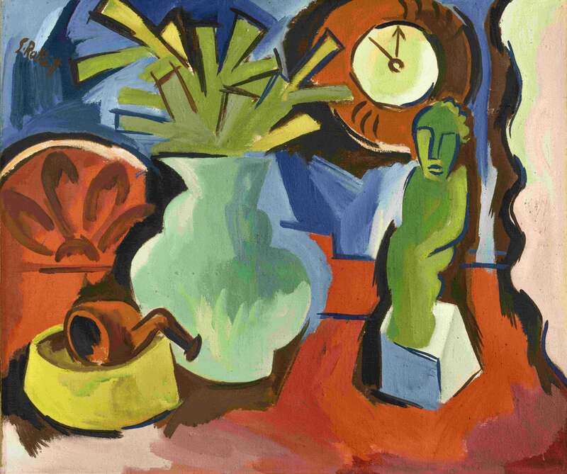 Still Life with Figure