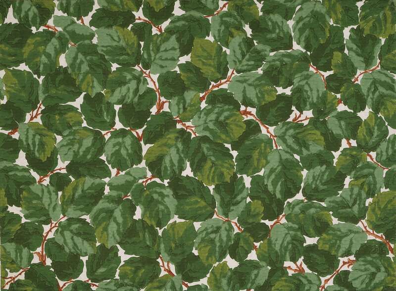 Wallpaper with beech leaves