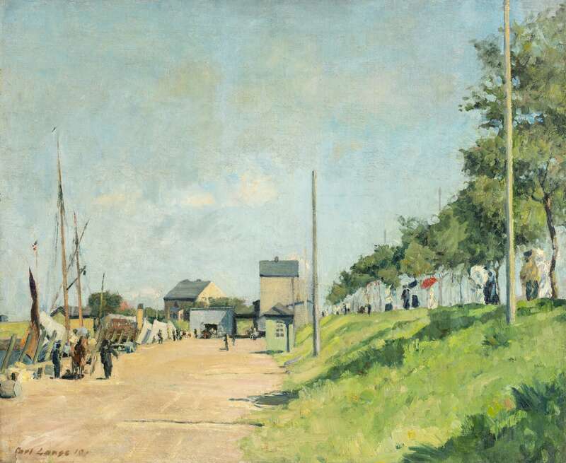 Am Hafen auf Wyk/​ Föhr