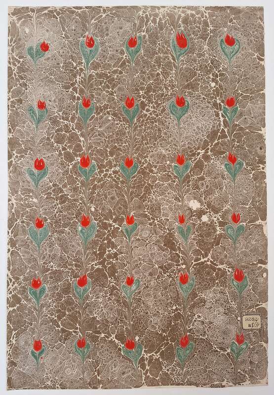 türkisches Marmorpapier 