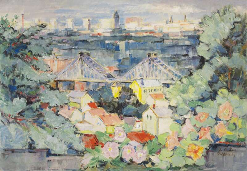 Blick auf das neue Dresden