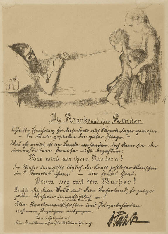 Die Kranke und ihre Kinder