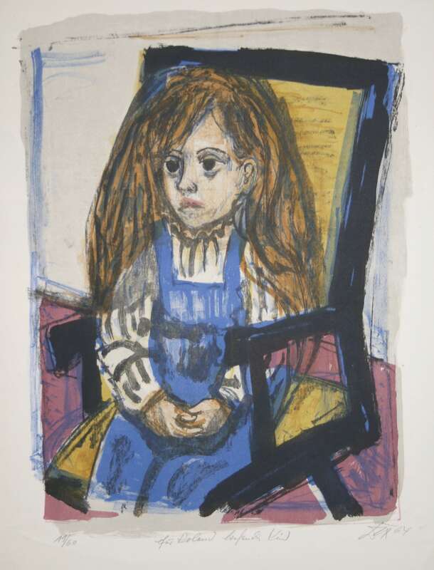 Sitting child (in the chair)