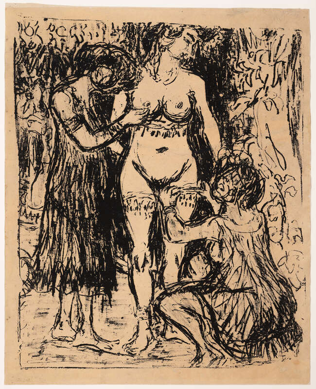 Sakuntala is adorned