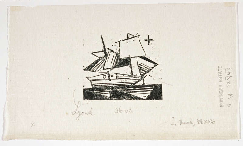 Two-masted Ship with Star