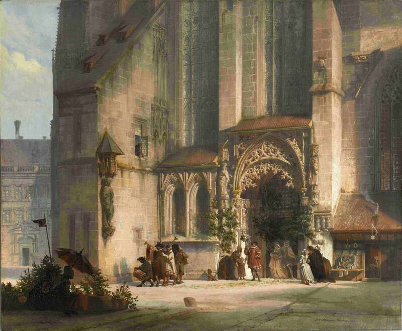 Bridal Gate at the Sebaldus Church in Nuremberg