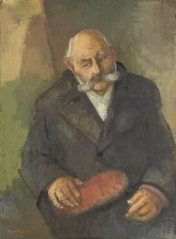 The old man with the bread