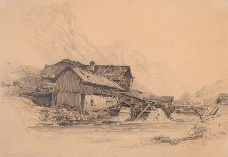 Mühle bei Lermoos, Tirol