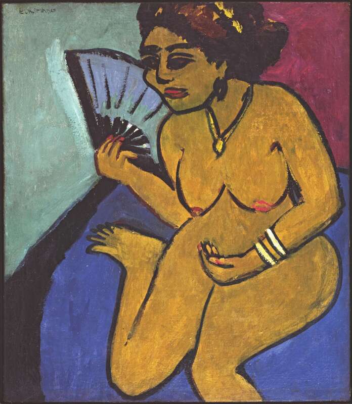 Seated Nude with Hat