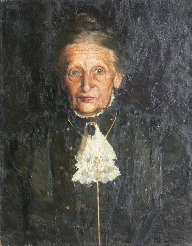 Portrait of an elderly Lady