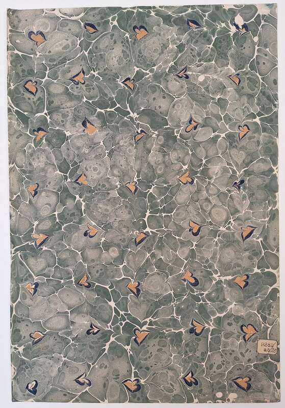 türkisches Marmorpapier 