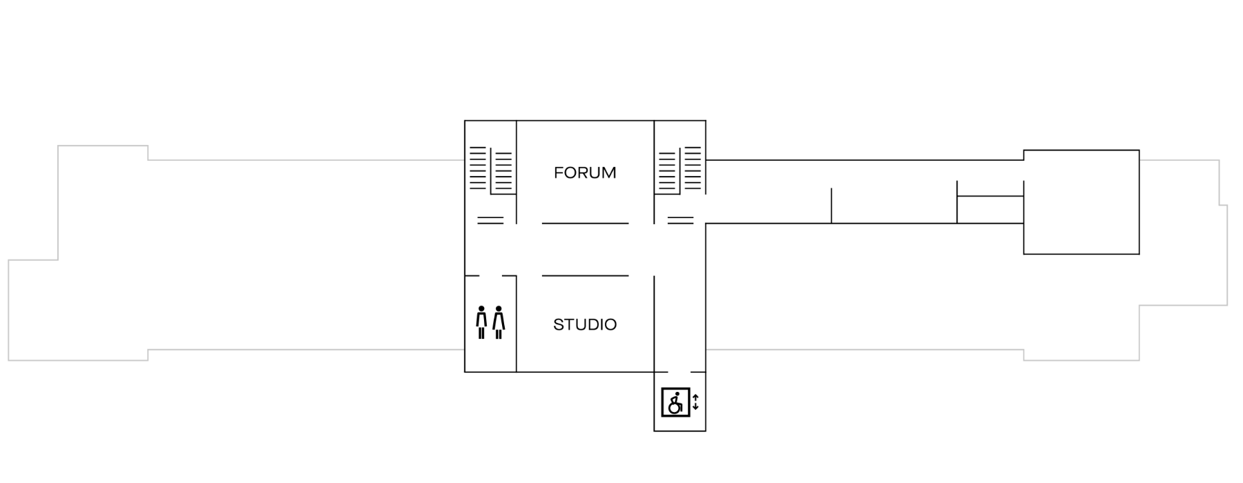 ground plan of the 3rd floor